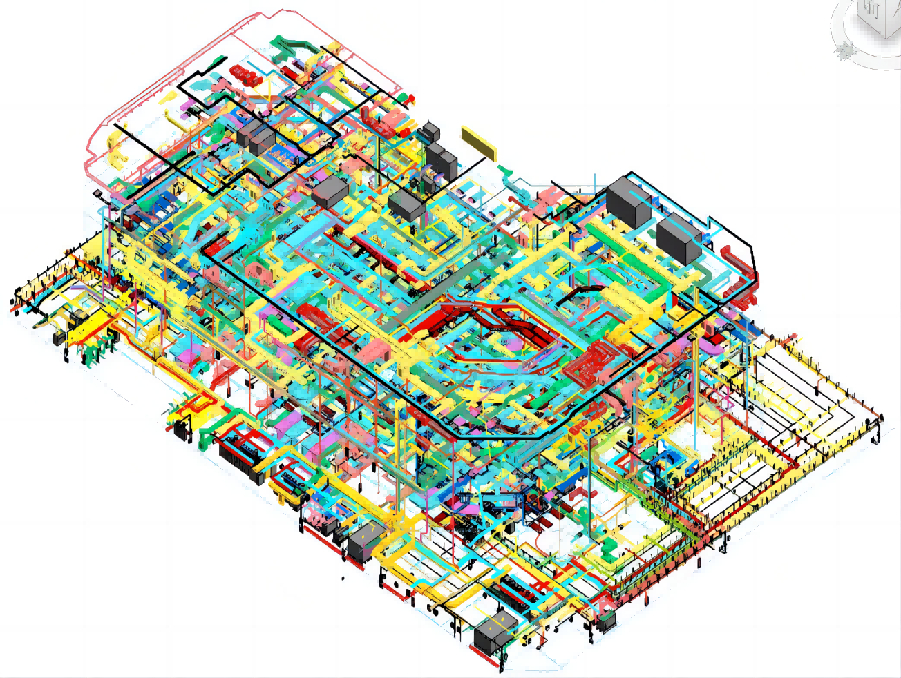 数字资产设计：房建项目管线综合设计和协同出图