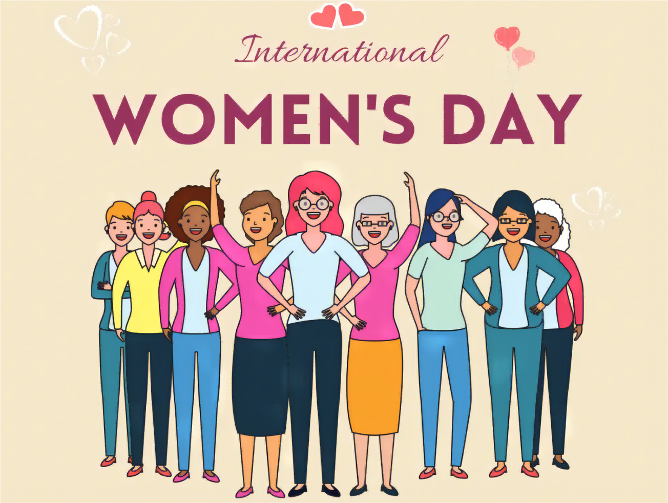 乾华工程 | 3.8日，女神绽放风采！